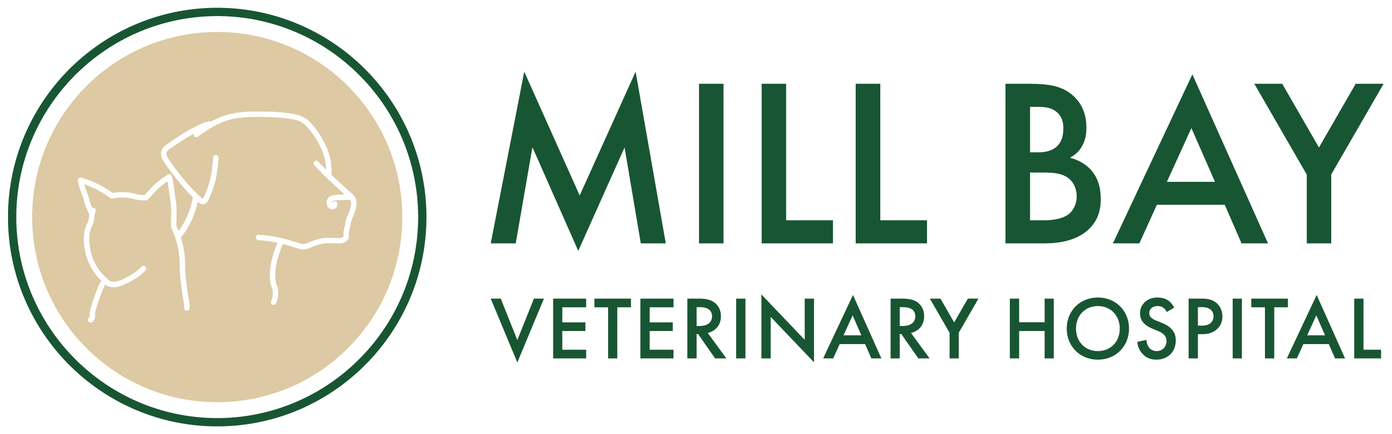 Logo of Mill Bay Veterinary Hospital in Mill Bay, British Columbia